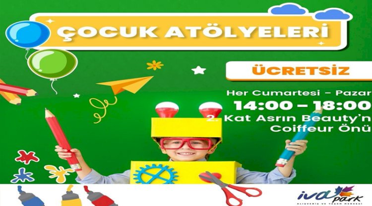 İva Park AVM’de Çocuk Atölyesi