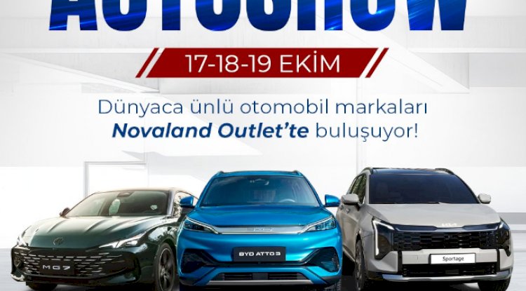Otomobil dünyasının en özel modelleri Novaland Outlet’te!